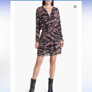 Rails jasmine print mini dress